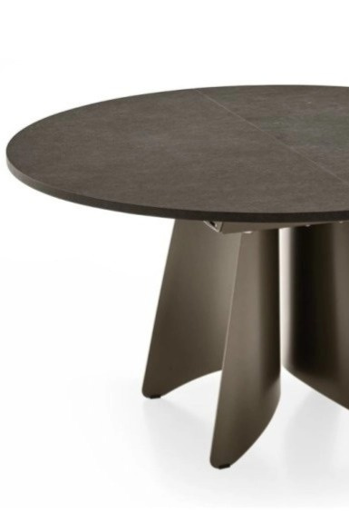 Kulatý stůl Orion, Ø140 cm, sklokeramika, CB4865-D 140