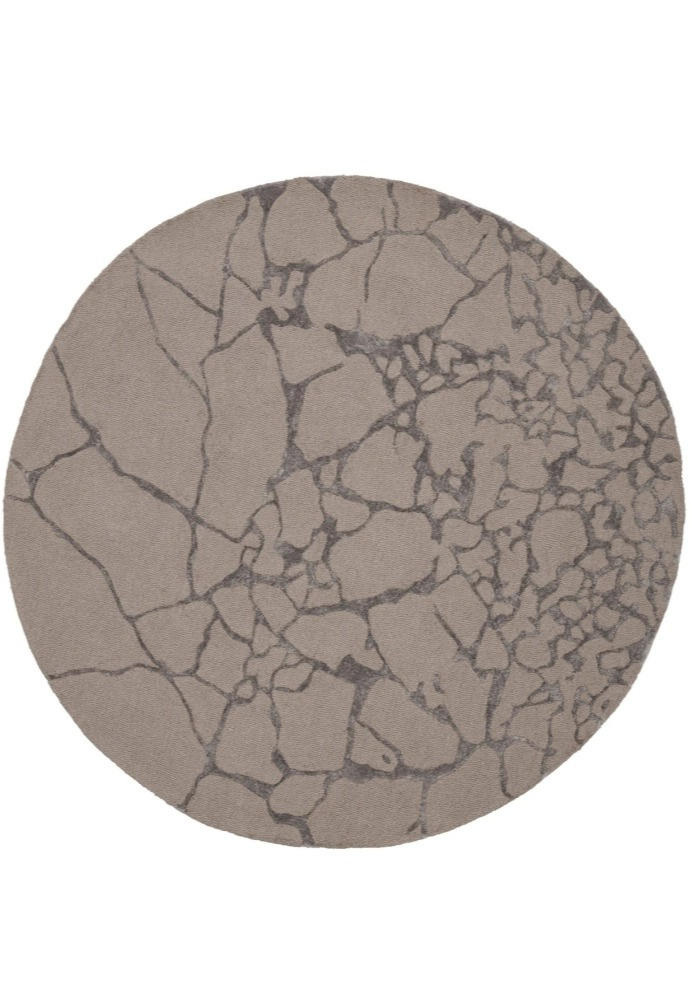 Kulatý koberec Marmo Stone