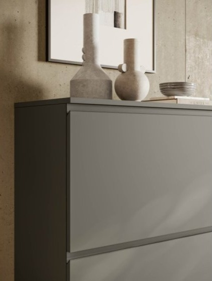 Botník Minima pro 9, 18 nebo 27 párů, výška 136,8 cm