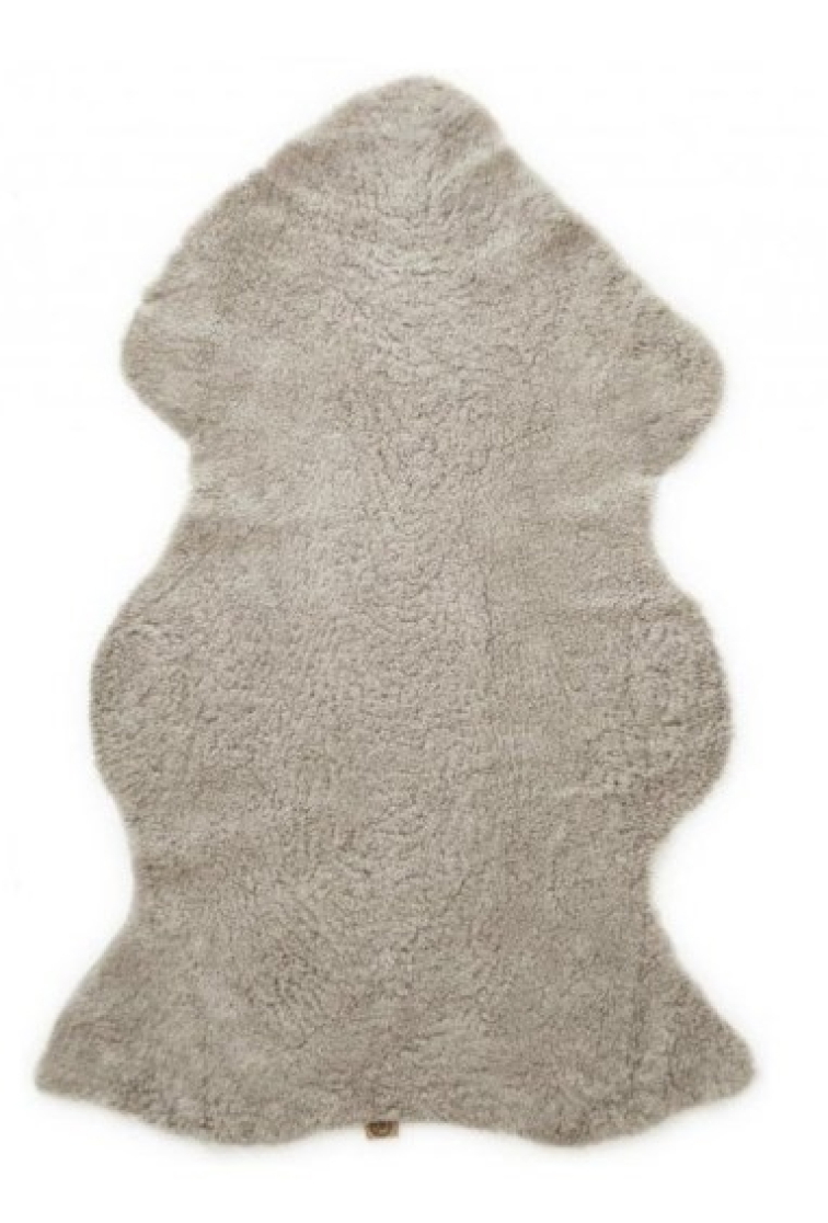 Kudrnatá australská kožešina Curly, karamelová, 95x60 cm