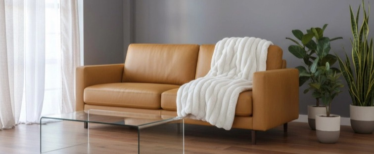 Hřejivý přehoz Cedric White, bílý, se 2 povlaky na polštáře 270x270 cm