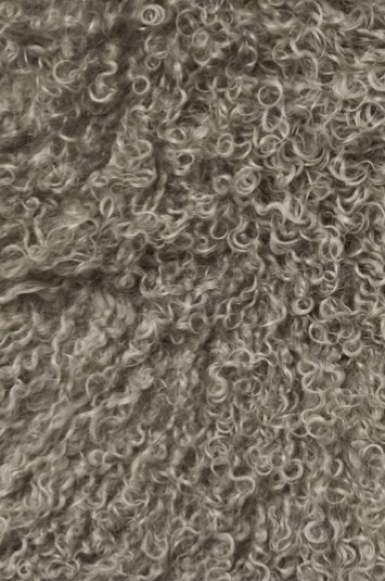 Tibetská kožešina Mushroom, 95x55 cm