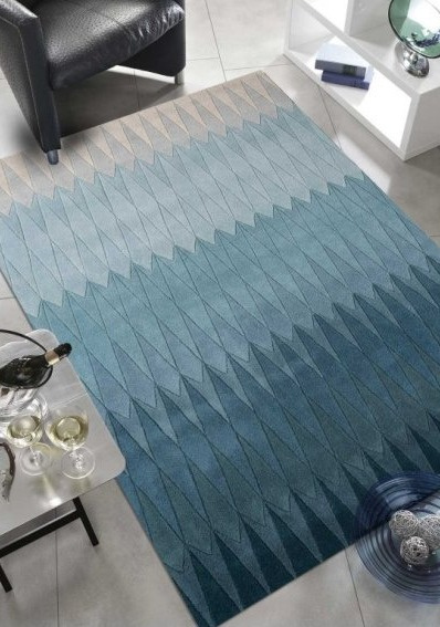 Vlněný koberec Acacia Blue