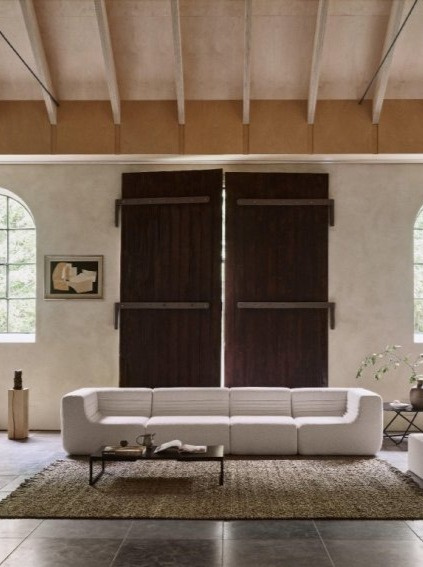 Jutový koberec Nessa Natural, ručně tkaný