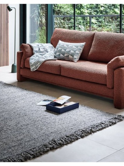 Vlněný koberec Vesle Grey, šedý