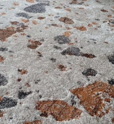 Kulatý koberec Terrazzo, O240 cm