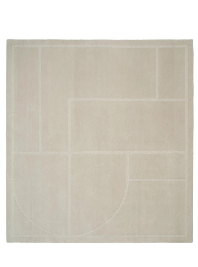 Vlněný koberec Elemental Verse, béžový, 200x220 cm
