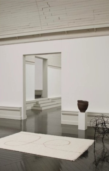 Vlněný koberec Astral Spiral Camel