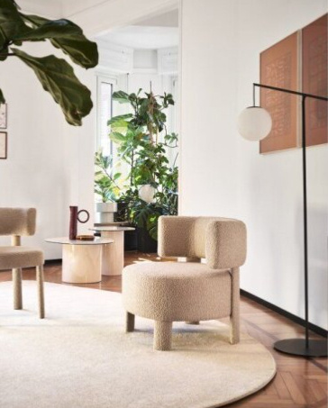 Křeslo Glen Soft, Calligaris x Twinset, CS3473 1300 TWS MTO