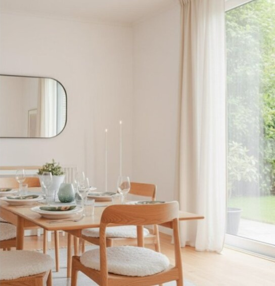 Kožešina na židli Curly White, bílá, Ø34 cm