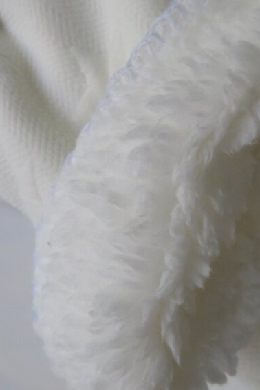 Pléd Alegro White, bílý, 130x170 cm