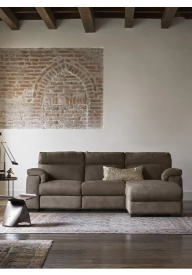 Polohovací pohovka William, 218 cm, elektrické ovládání