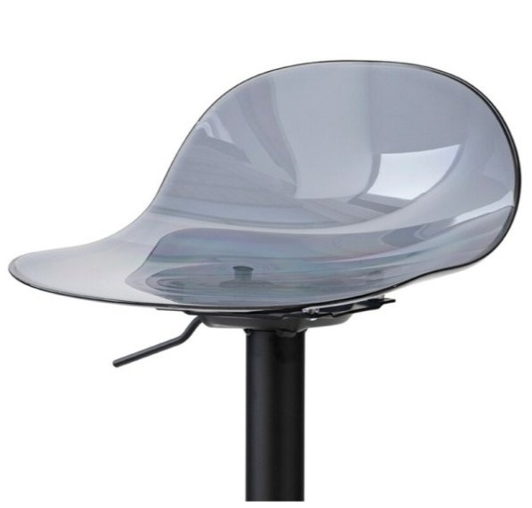 Barová židle Academy, nastavitelná výška, kov, plast, CB2325