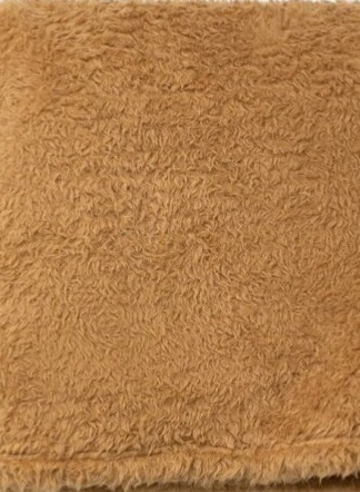 Plyšový pléd Tedy Beige, béžový, 120x180 cm