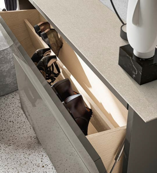 Botník Minima pro 9, 18 nebo 27 párů, výška 136,8 cm