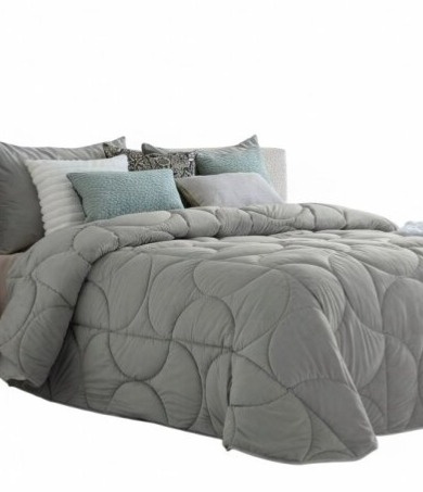 Přehoz na postel Arni Grey, šedý, 250x270 cm