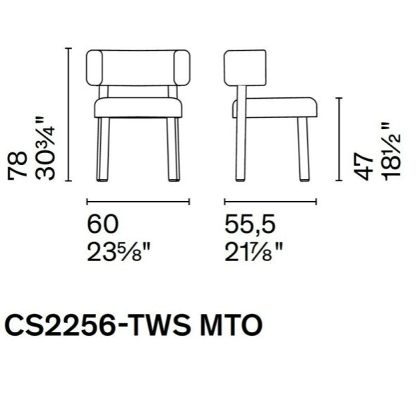 Židle Glen Soft, CalligarisxTwinset, CS2256-TWS MTO, limitovaná edice