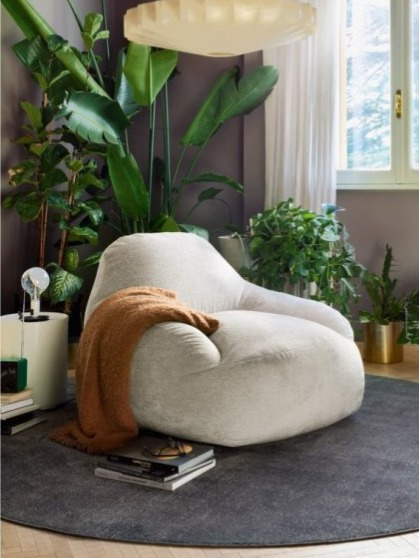 Křeslo Tender, variabilní potah, CB3464-MTO