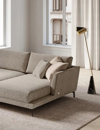 Modulární pohovka Elton, 234 cm, snímatelný potah