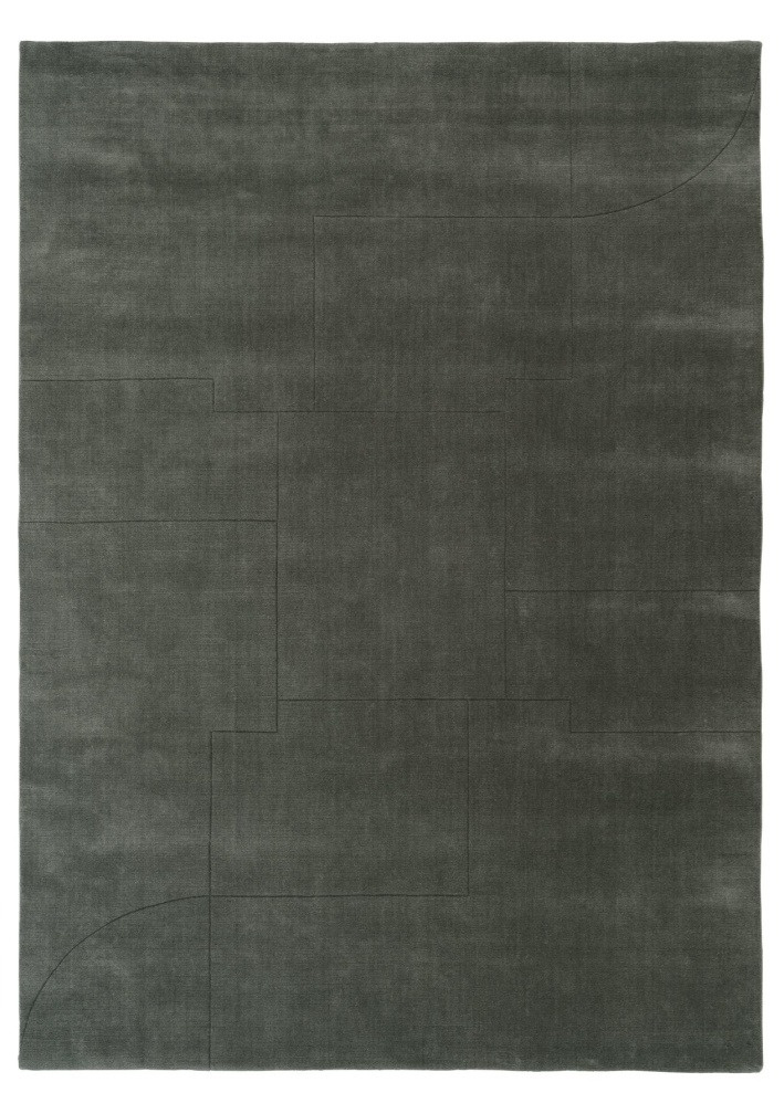 Koberec Geometric Maze Moss, mechový