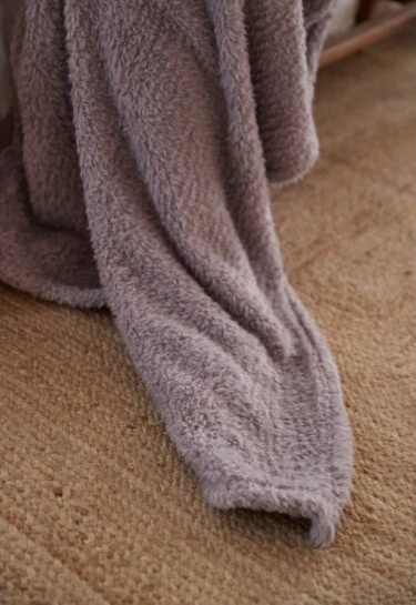 Plyšový pléd Tedy Lilac, šeříkový, 120x180