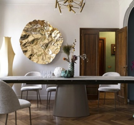 Oválný stůl Ellisse, 200x100 cm, CB4858-FE 200