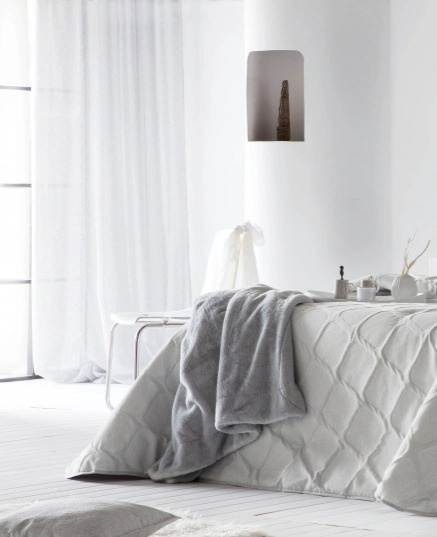 Pléd Dean Grey, šedý, 130x170 cm