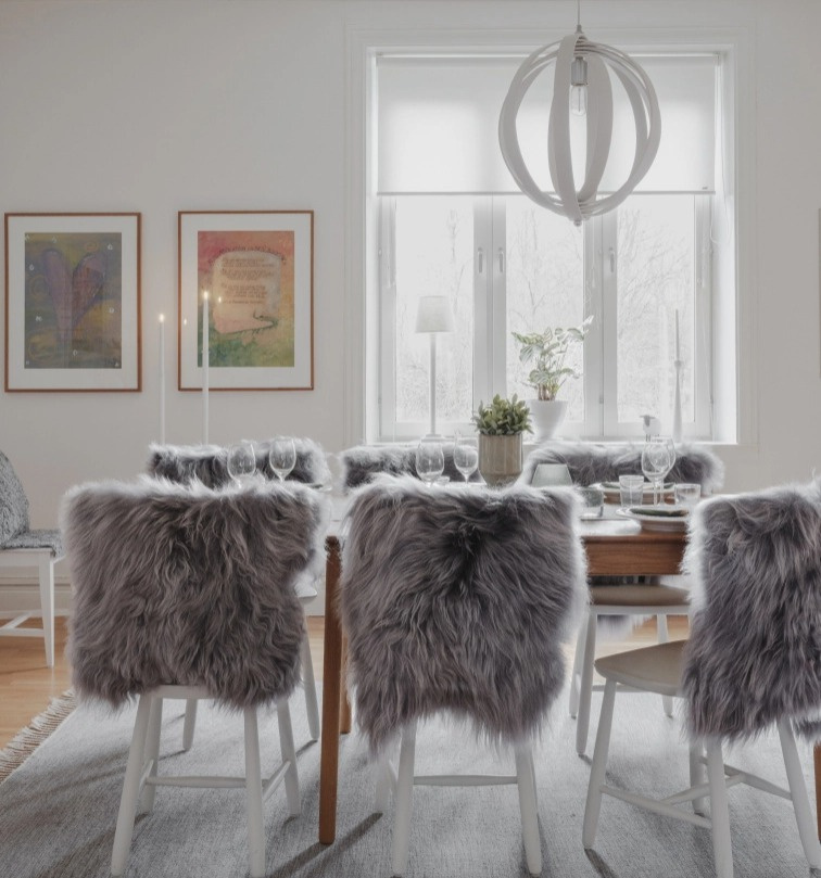 Islandská ovčí kožešina Nelly, bílá, 90x55 cm