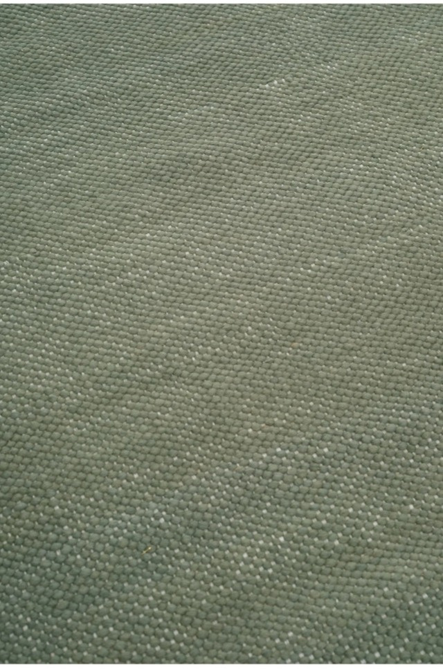 Vlněný koberec Birla Green, zelenkavý