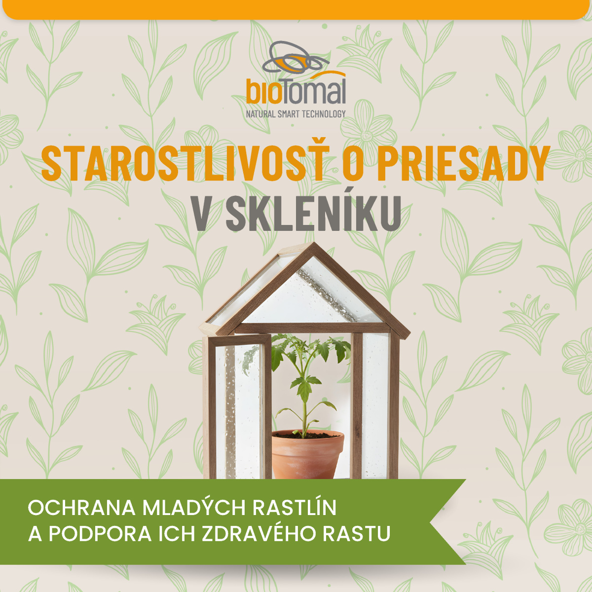 🌿 Prečo práve biologická ochrana v skleníkoch?