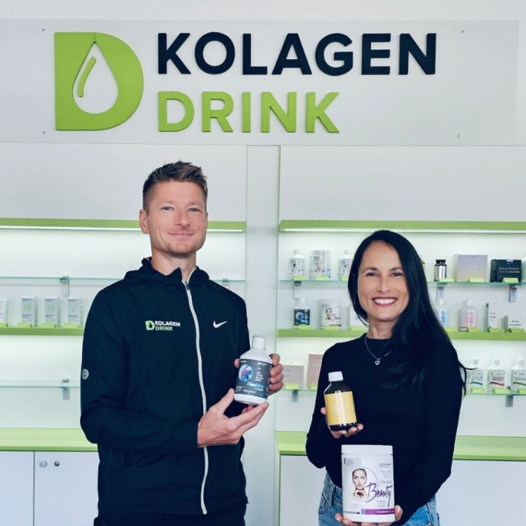 99-dňový program KolagenDrink FlexiRep kĺbová výživa typy kolagénu I, II, III kĺby, väzivá, šľachy, kosti 3 x 500 ml