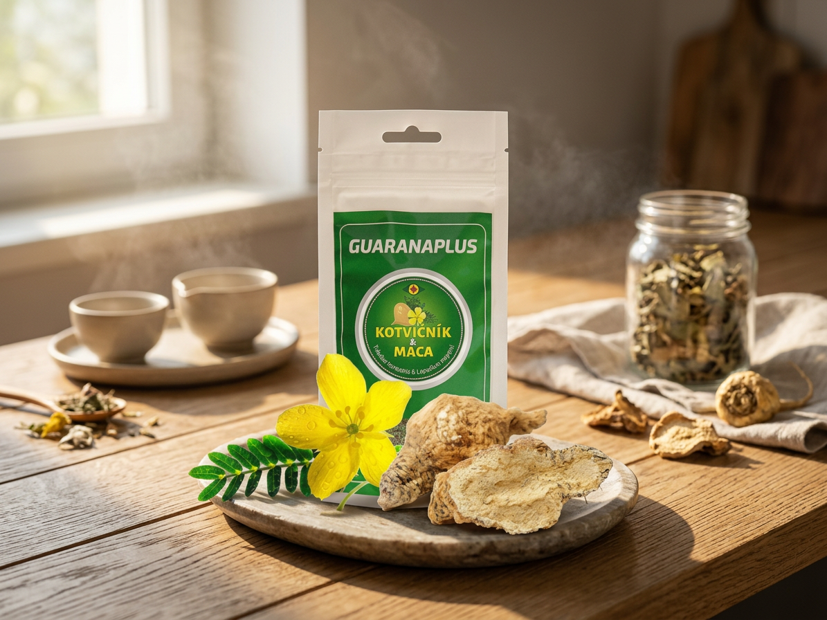 Kotvičník + Maca, 100 kapslí