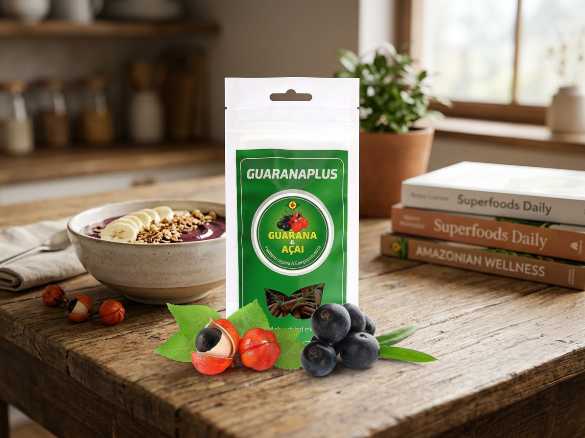 Guarana + Acai 100 kapslí