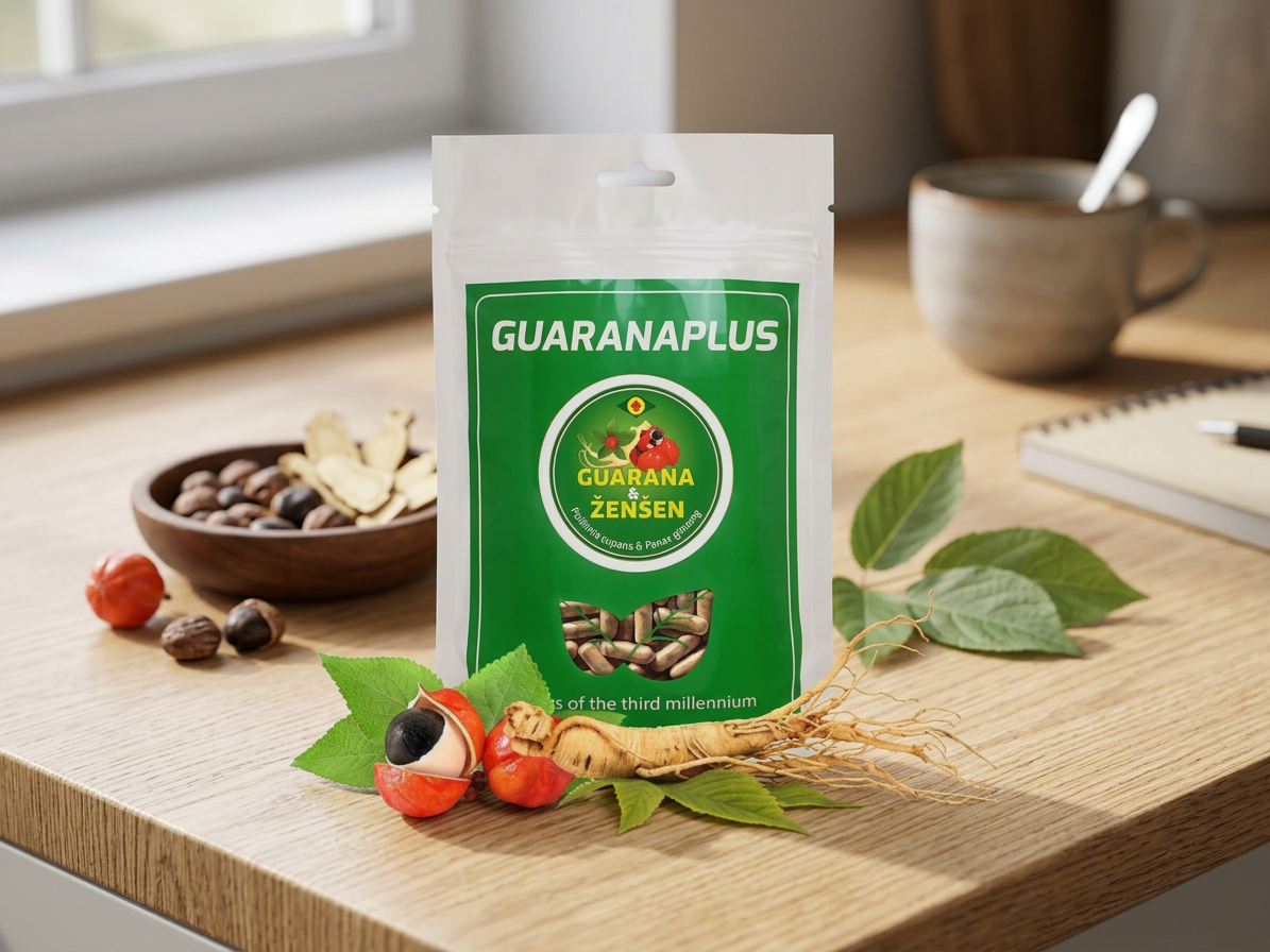 Guarana + Ženšen XL 400 kapslí