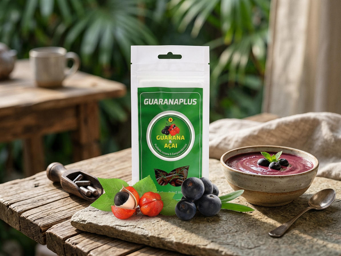 Guarana + Acai 100 kapslí