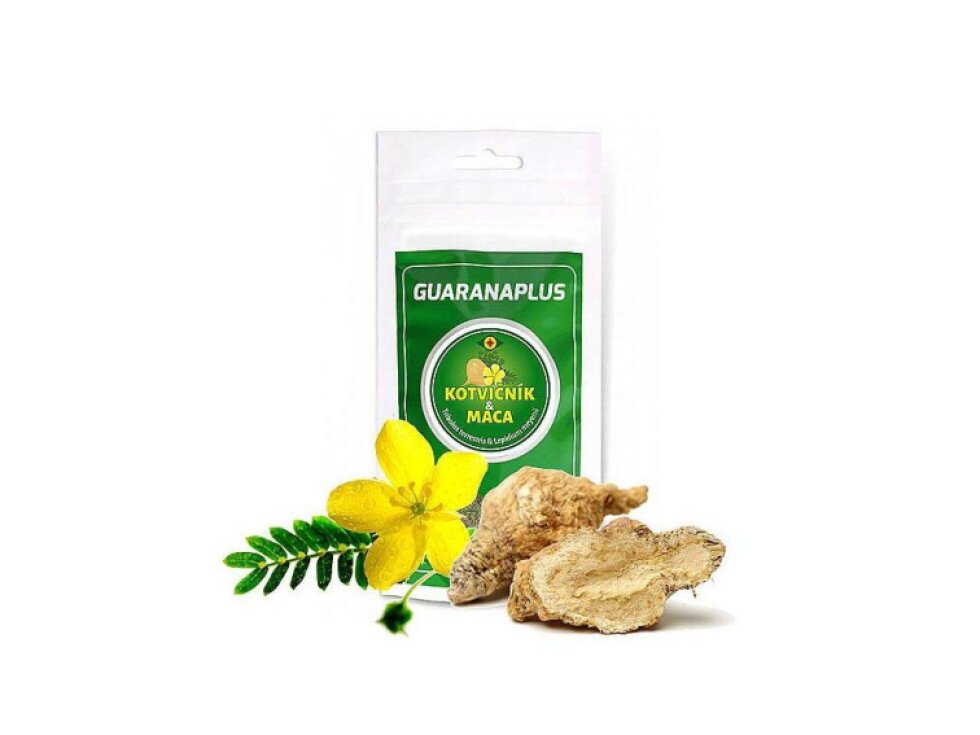 Kotvičník + Maca, 100 kapslí
