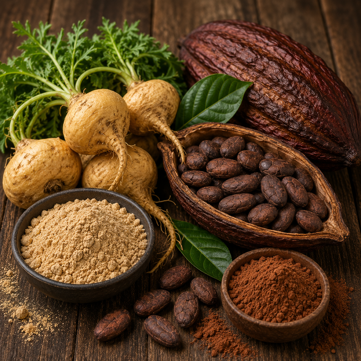 Macacao – kakaový nápoj s Makou 100g