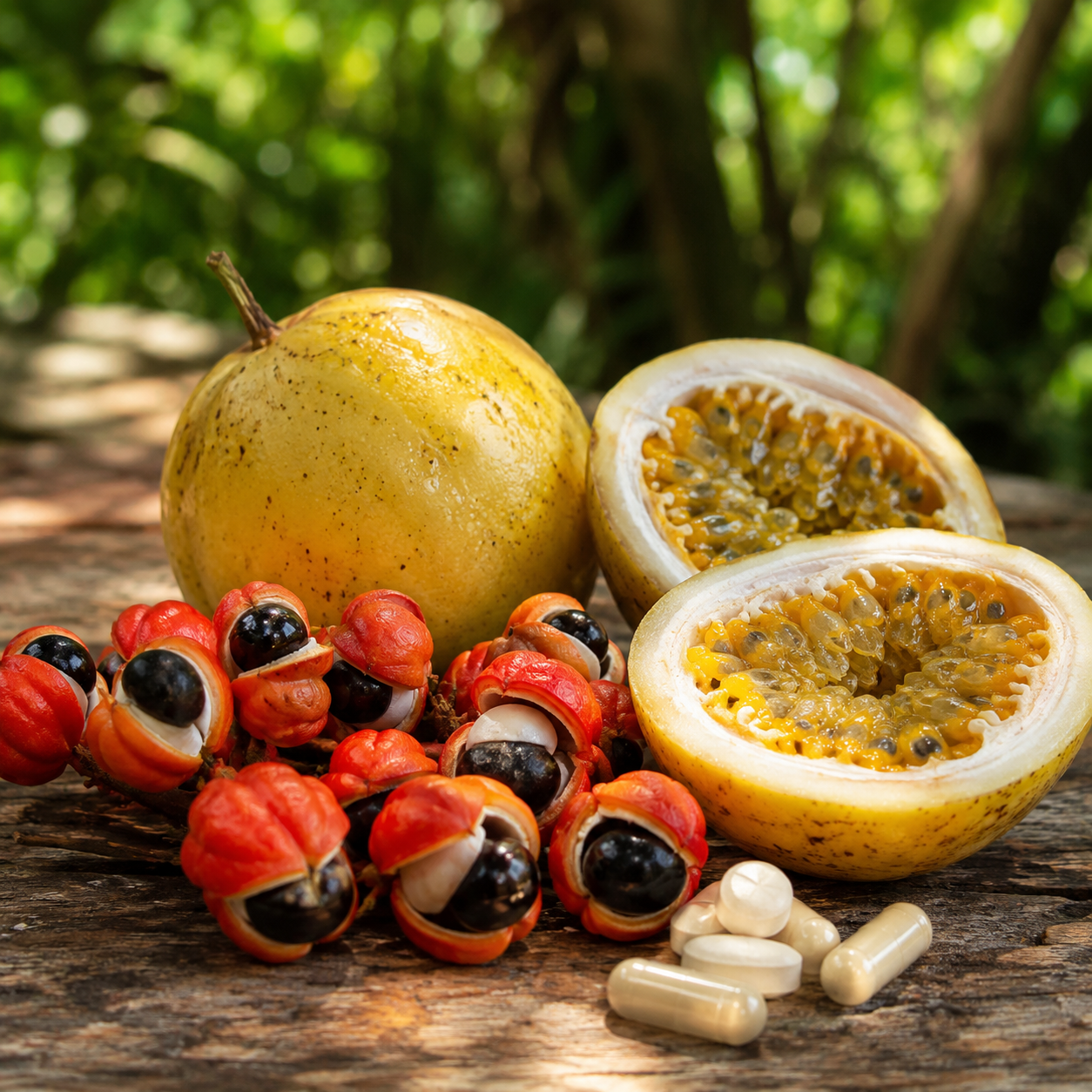 XL Balení Bonbony Guarana / Maracuja + Vitamin C