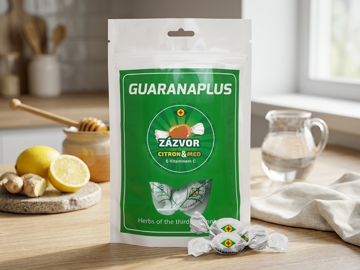 XL Balení Bonbony Zázvor / Citron-Med + Vitamin C