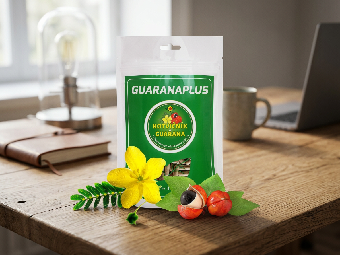 Kotvičník + Guarana XL 400 kapslí