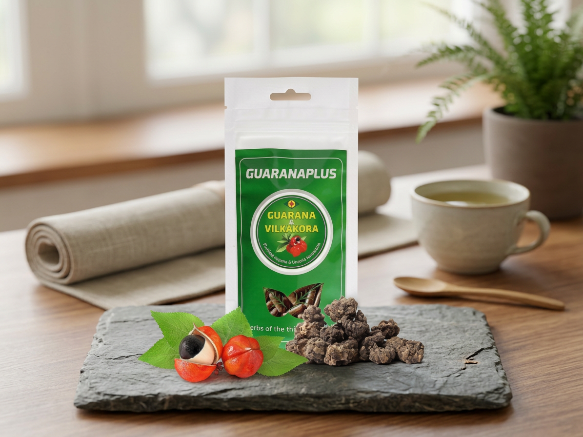 Guarana + Vilkakora 100 kapslí