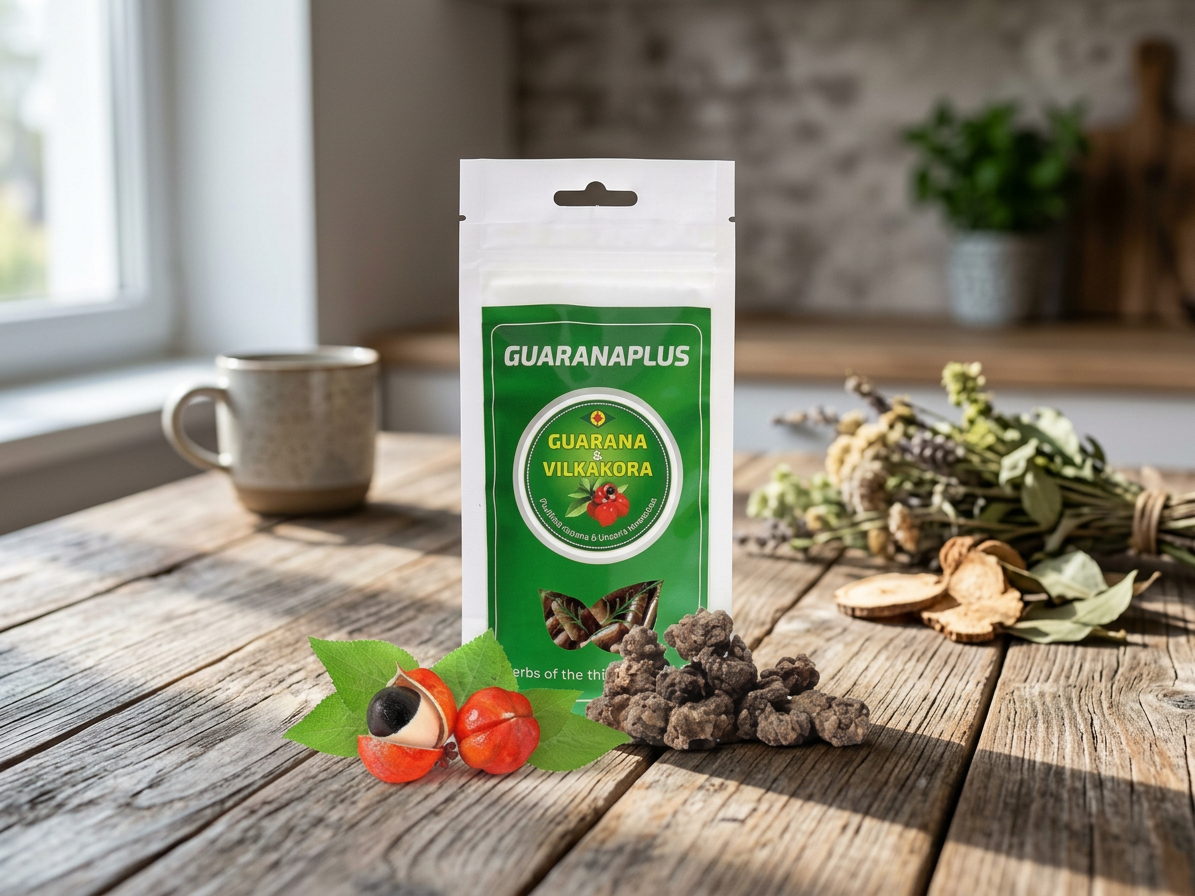 Guarana + Vilkakora 100 kapslí