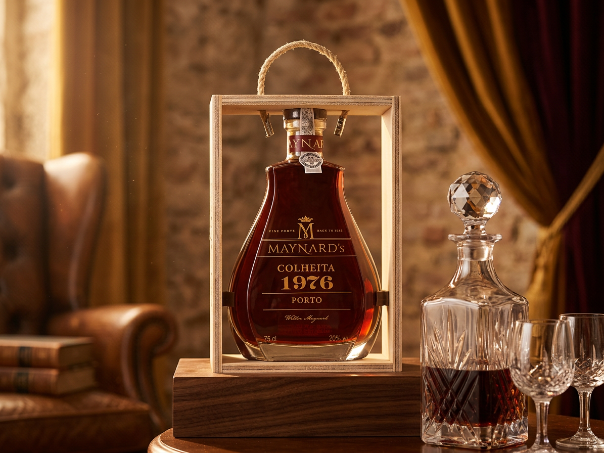 Maynard´s Colheita 1976 0,75l (decanter v dřevěné krabičce)