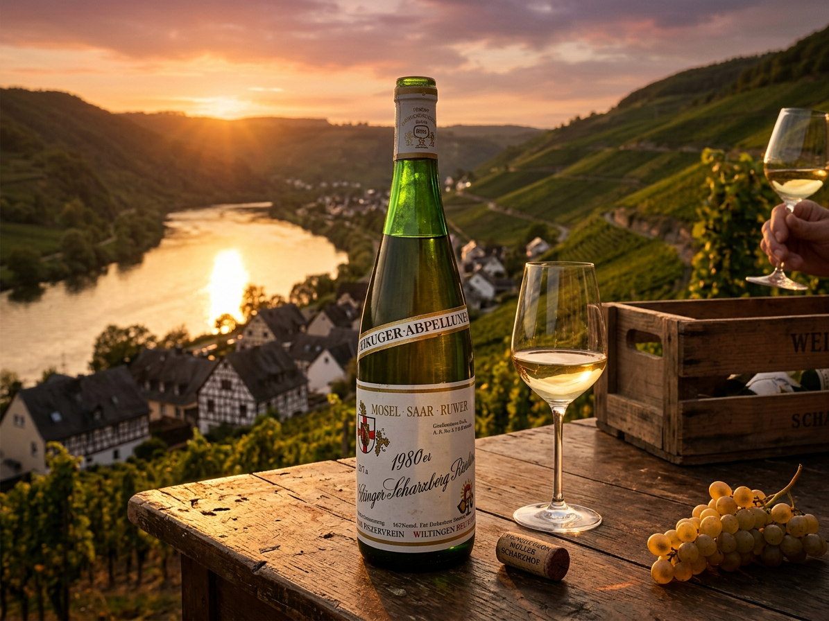 1980 Riesling trocken dry 0,75 l (Wiltinger Scharzberg)