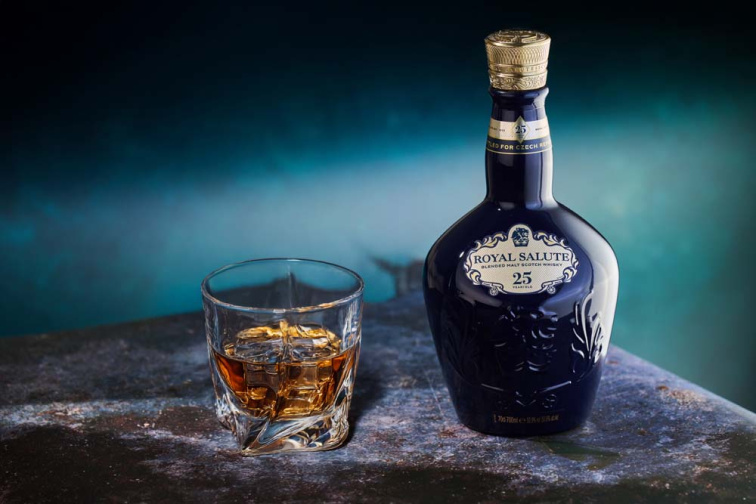 Royal Salute 25 Y. privátní stáčení pro ČR