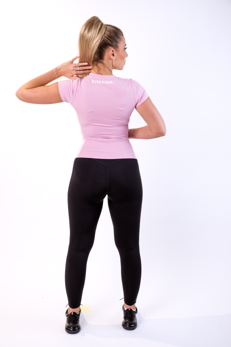 Top CORE krátký rukáv BABY PINK