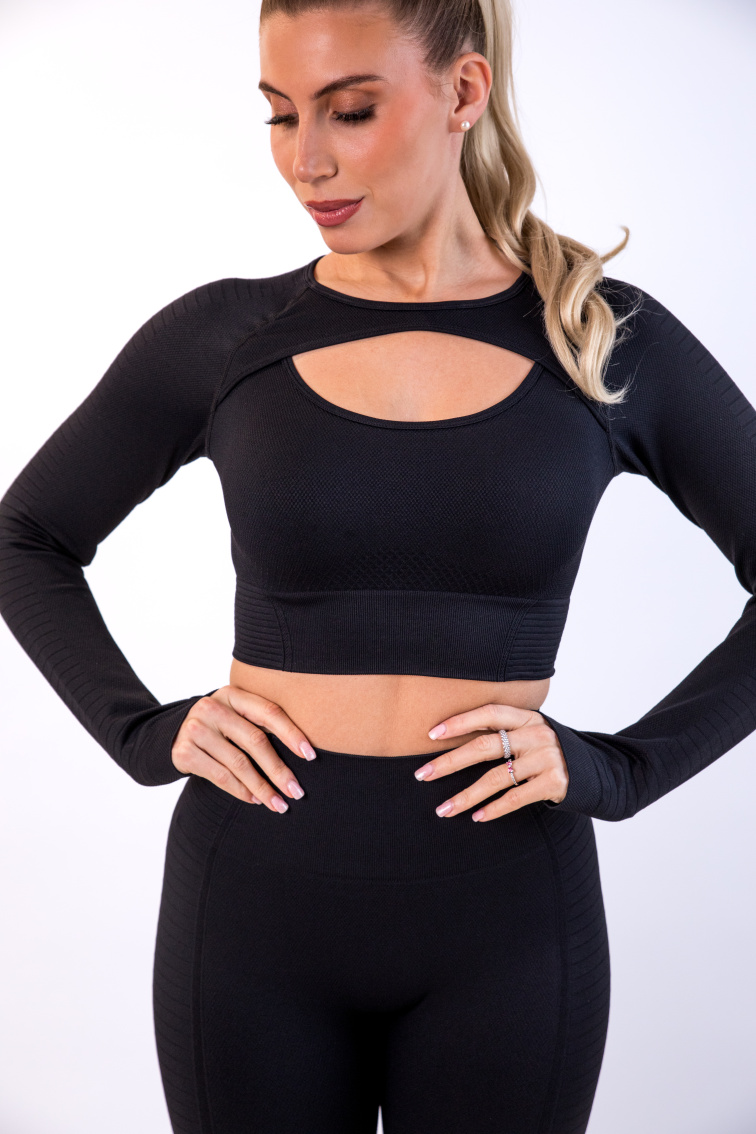 Legíny BOOTY PUMP black