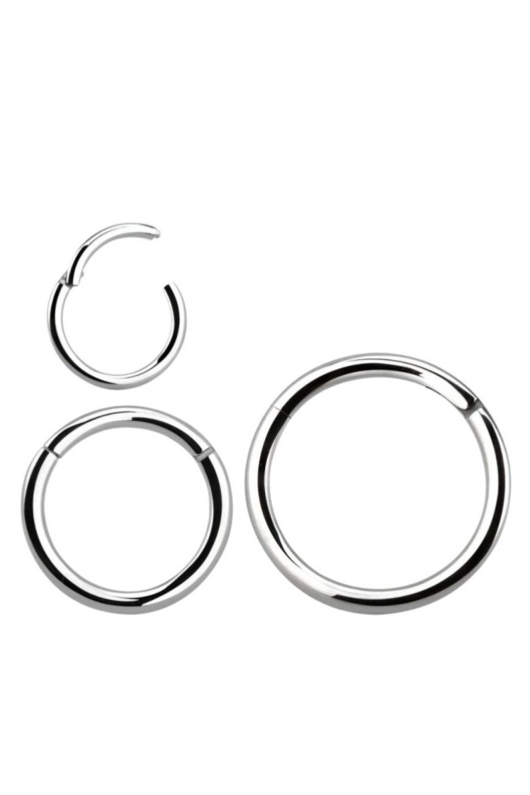 Titanový kroužek s otevíráním