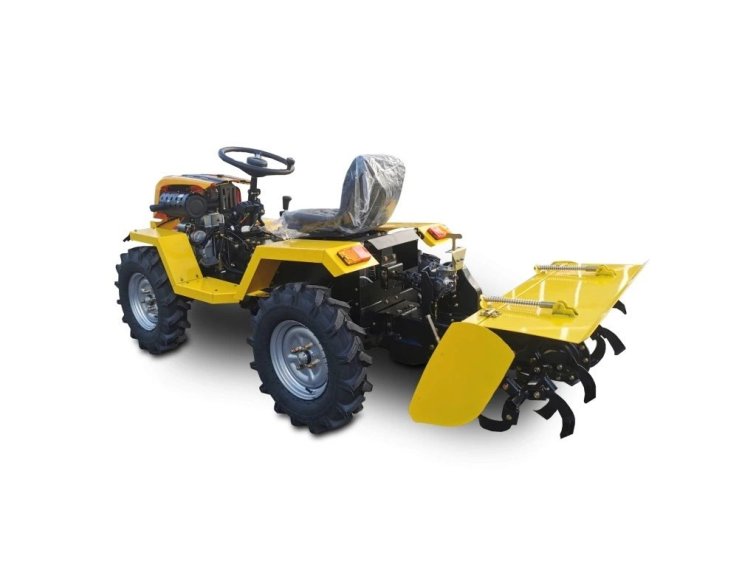 Malotraktor Tauros ZX18 4x4 s rotavátorem