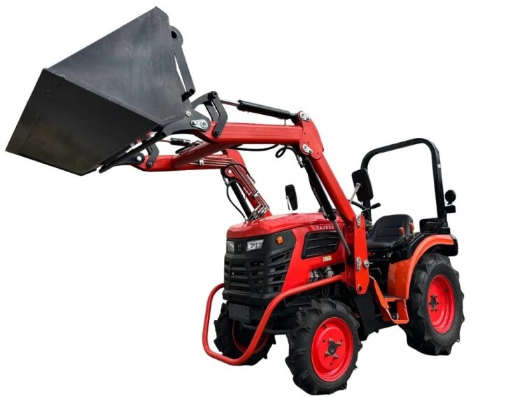 Malotraktor Tauros ZX254 s čelním nakladačem 4x4